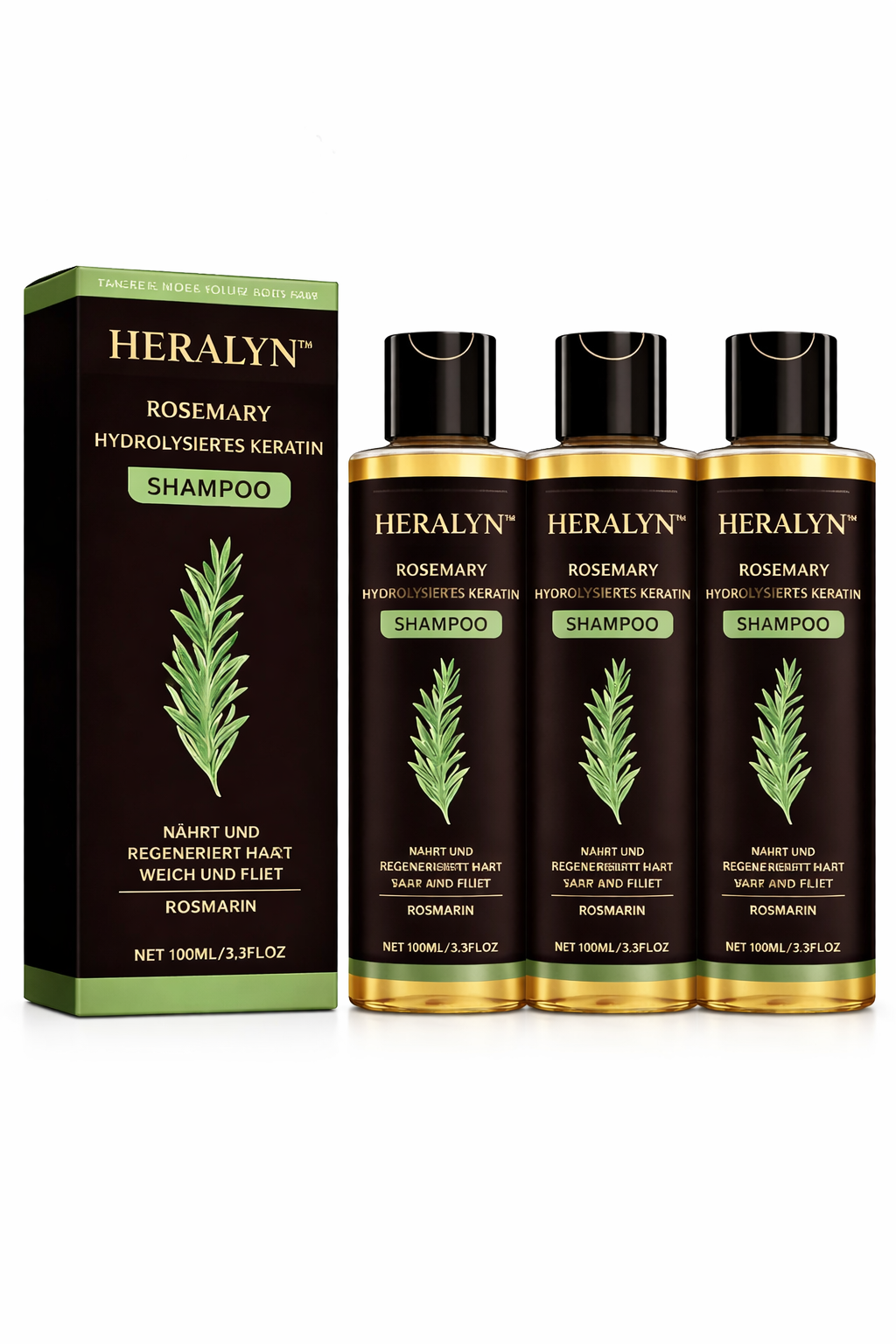 3 x Heralyn™ Rozemarijnshampoo